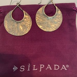 Silpada Crescent drop earrings
